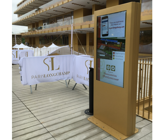 Xylo Outdoor Advertising Column Casing från AXEOS-75''