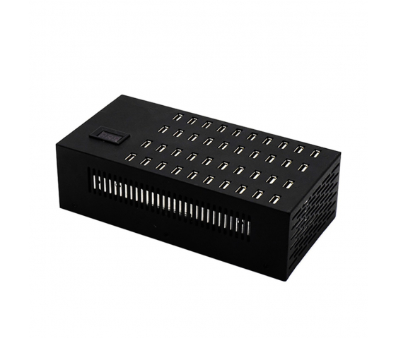 40 ports USB-A 8.5W desktop charging hub - LED indicators