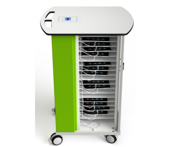 Tablet USB onView Charging trolley Zioxi CHRGT-TB-20-K-O3 for 20 tablets up to 10 inch - key lock