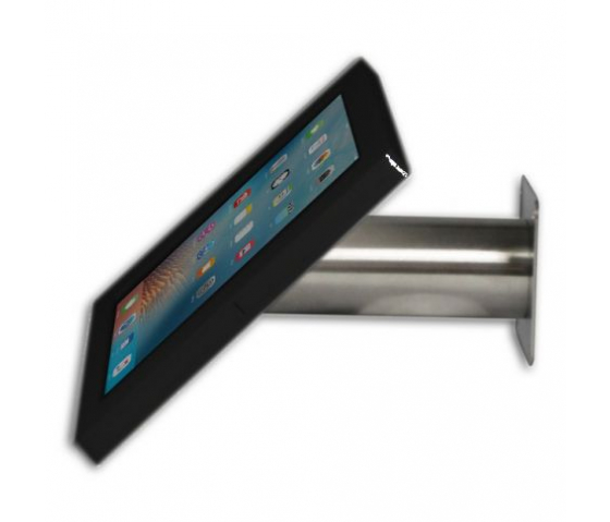 Support mural pour iPad Fino pour iPad Mini 8,3 pouces - acier inoxydable/noir