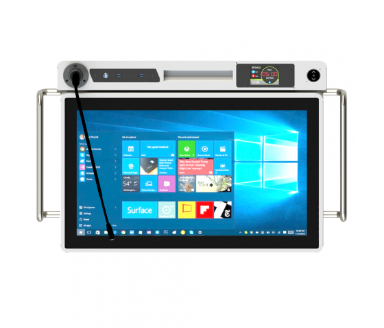 Height-adjustable digital lectern Barcelona