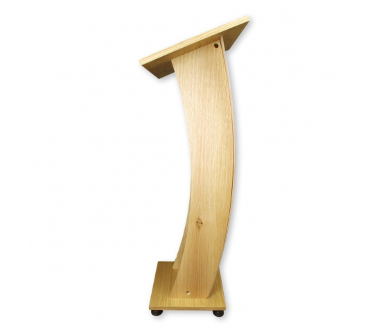 Rednerpult aus Holz Castor - Farbe Eiche