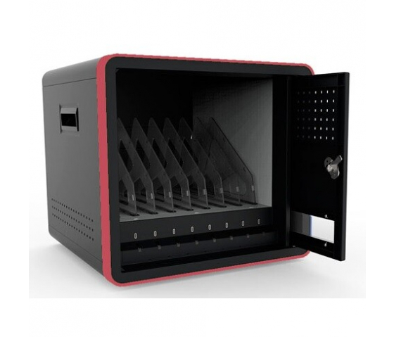 Parotec D8 USB-C Oplaadkast voor 8 mobiele apparaten tot 14 inch