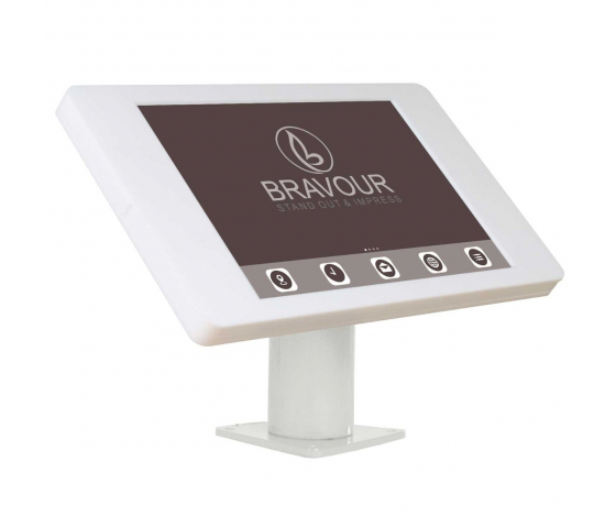 Soporte de mesa Fino L para tablets de entre 12 y 13 pulgadas - blanco
