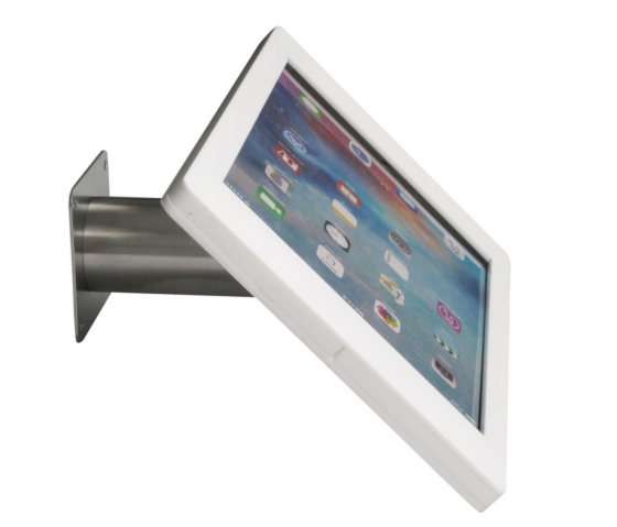 iPad wall mount Fino for iPad Pro 12.9 (1st / 2nd generation) - white / stainless steel