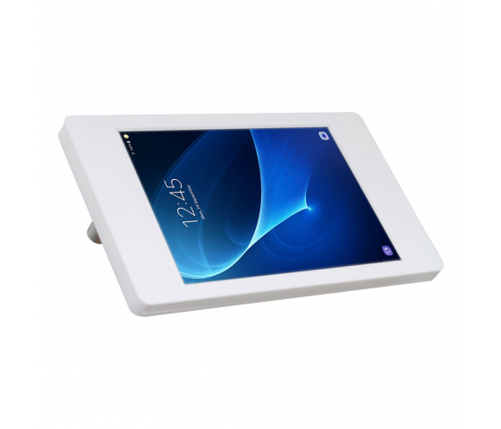 Väggfäste Fino för Samsung Galaxy Tab A 10.5 - vit/rostfritt stål