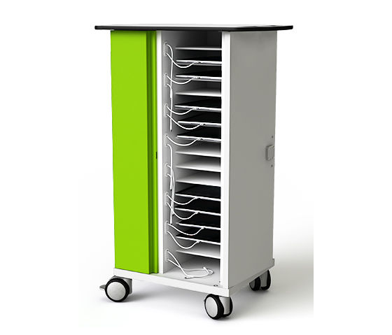 Zioxi Microsoft® Surface Go trolley CHRGT-MG-16-R for 16 laptops up to 10.5 inch - RFID lock