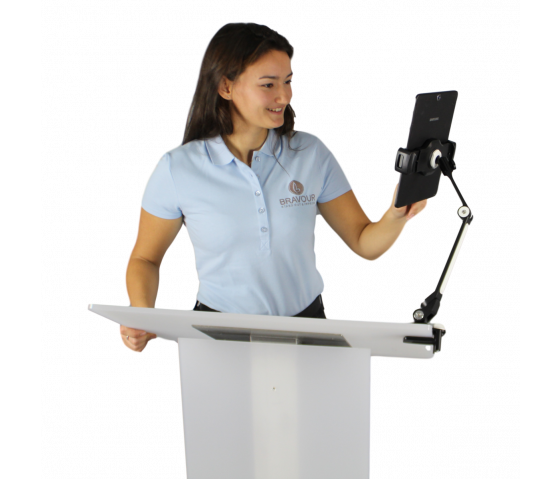 Metal/Acrylic lectern Rodriguez