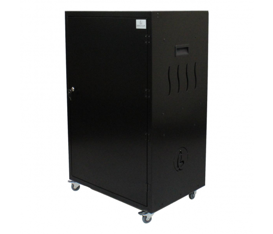 Bravour BRVD32 Supporto di ricarica per 32 dispositivi mobili fino a 17 pollici - USB - Nero