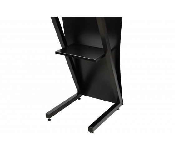 Metal lectern Neptune black