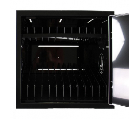 BRVD12 Charging cabinet for 12 mobile devices up to 17 inches - black - USB-A