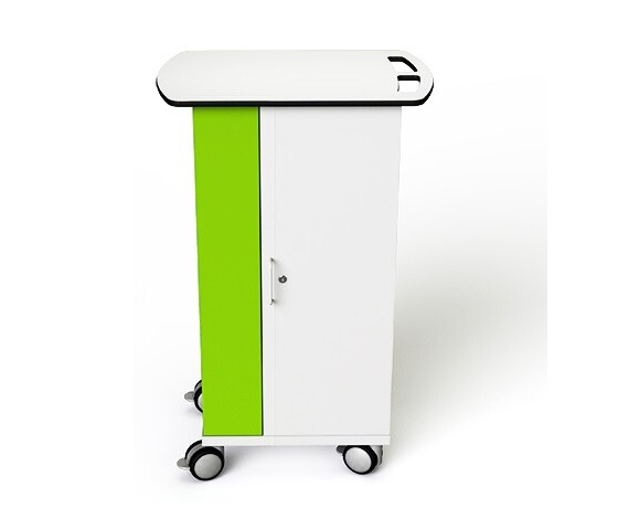 Tablet USB oplaadkar Zioxi CHRGTU-TB-16-C voor 16 tablets tot 10.5 inch - digitaal codeslot