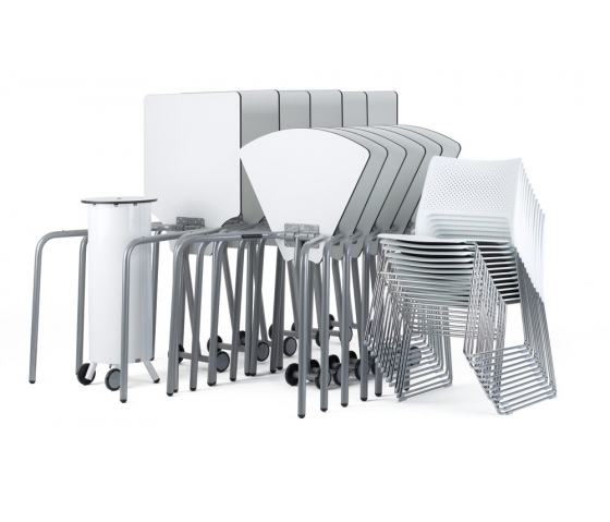 t41 60° folding student table