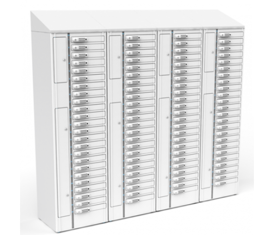 Zioxi Volt bay Tablet-oplader VTB1-24S til 24 tablets op til 14 tommer - USB-C & USB-A - Digital kodelås