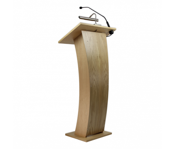 Kirsebærfarvet træpult Castor