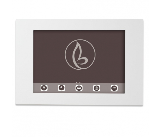 Support mural Piatto M pour tablettes entre 9 et 11 pouces - blanc