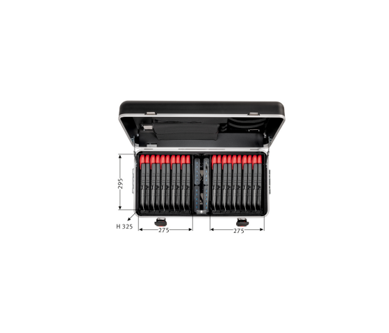 Surfplattfodral Parat TC20 Educover/Kidscover TwinCharge för 20 surfplattor