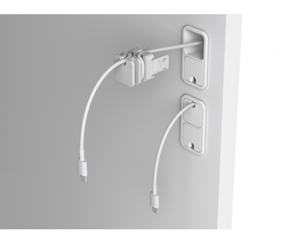 Laddnings- och synkroniseringsvagn för surfplattor Zioxi med bärkorgar SYNCT-TBB-32 för 32 surfplattor upp till 10,5 tum