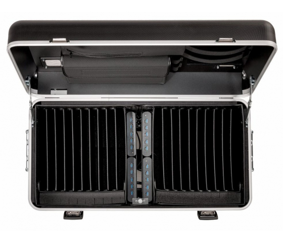 Parat case TC20 GaN TwinCharge USB-C charging cart for 20 tablets up to 12.9 inch