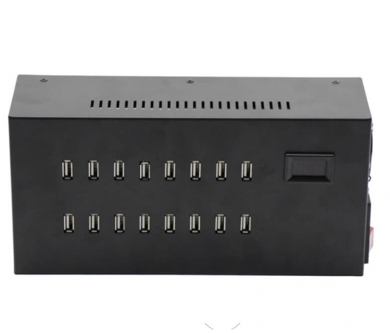 Concentrateur de charge de bureau 20 ports USB-A 12W - Indicateurs LED