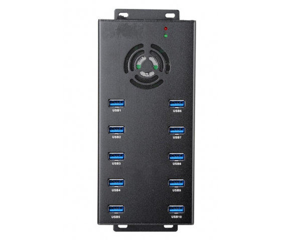 10 ports USB-A USB 3.0 10W charge & sync hub