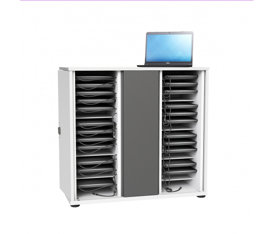 Chromebook charging case Zioxi CHRGC-CB-32-K for 32 Chromebooks up to 14 inch - key lock