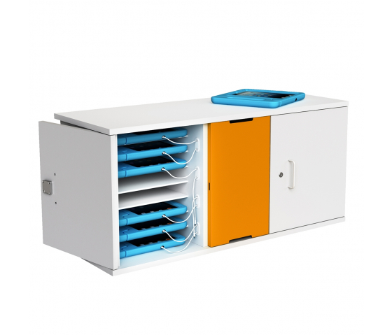 iPad cabinet Zioxi CHRGC-KC-8+8-K for 16 iPads up to 11 inch - key lock