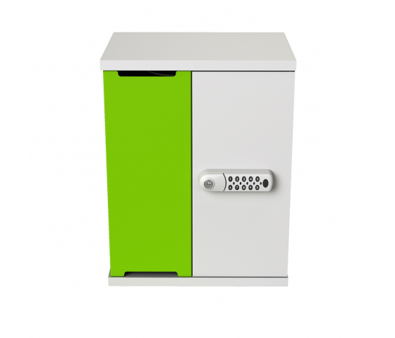 Smartphone charge & sync kast Zioxi voor 10 smartphones – digitaal codeslot