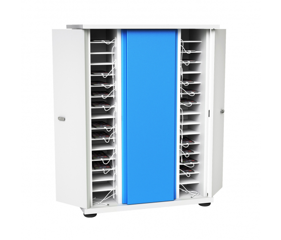 Smartphone charge & sync cabinet Zioxi CHRGC-SP-40-C for 40 smartphones - digital code lock