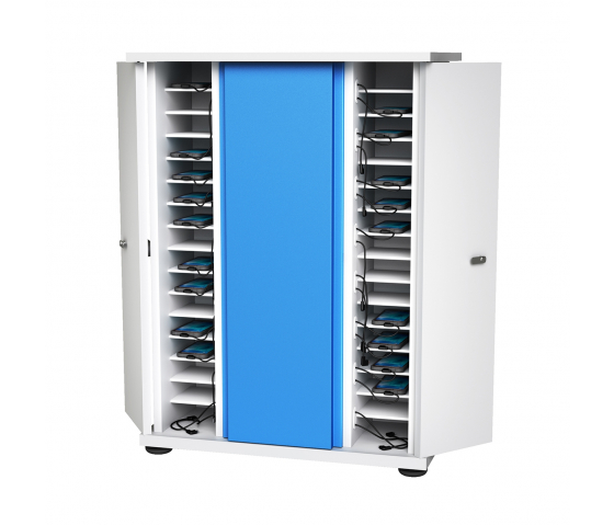 Smartphone charge & sync cabinet Zioxi CHRGC-SP-40-C for 40 smartphones - digital code lock