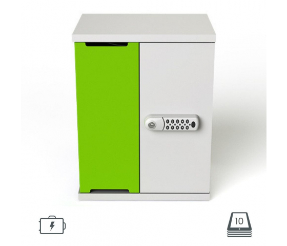 Smartphone laadkast Zioxi voor 10 smartphones – digitaal codeslot