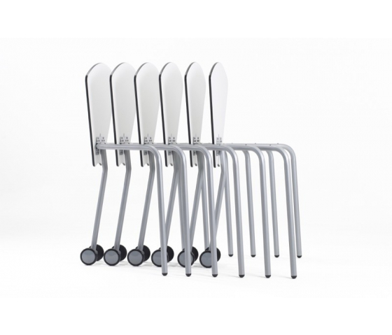 t41 60° folding student table