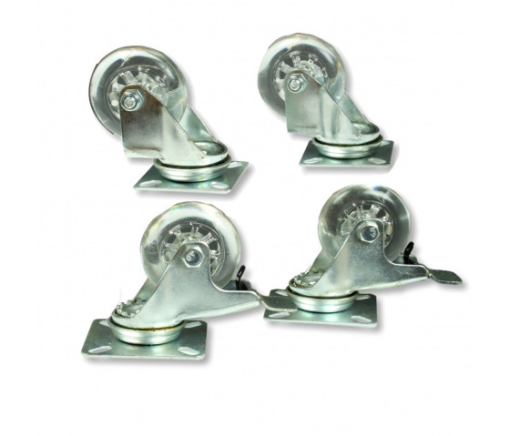 Hjulsats för talarstolar