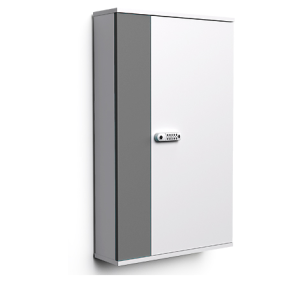 Chromebook wall unit Zioxi Slimline CHRGWC-CB-10-C for 10 Chromebooks up to 14 inch - combination lock