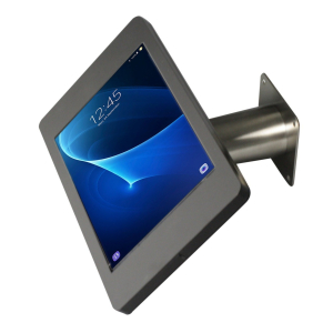 Tablet wall-mount Fino for Samsung Galaxy Tab S 10.5 - black/stainless steel