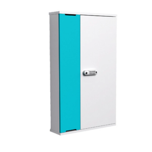 Tablet wall cabinet Zioxi Slimline CHRGWCU-TB-10-C for 10 tablets up to 11 inch - USB charging - digital code lock