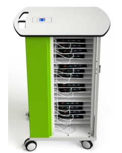 Tablet USB onView opladningsvogn Zioxi CHRGT-TB-16-C-O3 til 16 tablets på op til 10 tommer - digital kodelås