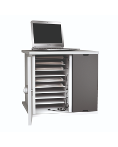 Chromebook charging case Zioxi CHRGC-CB-10-C for 10 Chromebooks up to 14 inch - digital code lock