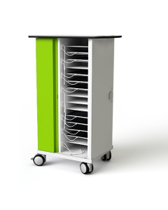 Tablet USB oplaadkar Zioxi CHRGTU-TB-16 voor 16 tablets tot 10.5 inch - sleutelslot