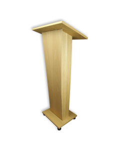 Wooden lectern Pollux – oak colour