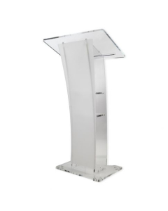 Rare Acrylic lectern - satin