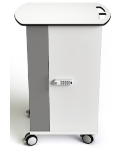 Zioxi iPad USB-A carrello di ricarica SYNCT-CB-16 per 16 Ipad fino a 14 pollici - Blocco a combinazione