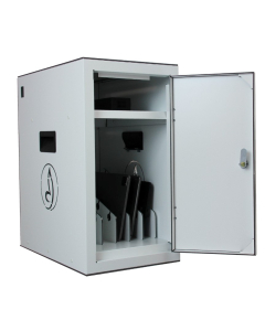 BRVD6 Charging cabinet for 6 mobile devices up to 17 inches - white - socket