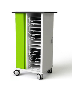 Carrello di ricarica - 20 iPad, blocco RFID