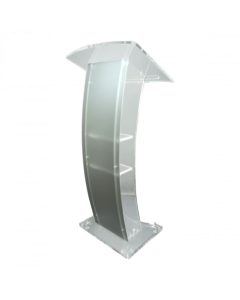 Acrylic lectern Vigelis - satinised