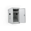 BRVD6 Charging locker for 6 mobile devices up to 17 inches - white - USB-A