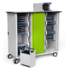 Tablet Charging trolley Zioxi with carry baskets CHRGT-TBB-32-C for 32 tablets up to 10.5 inch - digital code lock