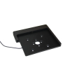 Domo Slide wall mount with charging function for iPad 10.9 & 11 inch - Black