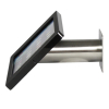 iPad wall mount Fino for iPad 10.9 & 11 inch - black/stainless steel