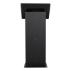 Metal/Acrylic black lectern Giraldo